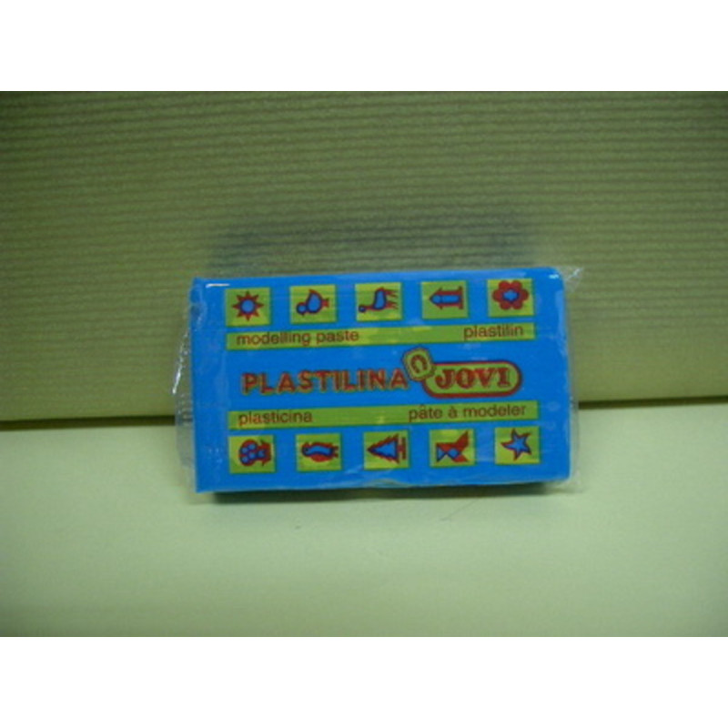 PLASTILINA JOVI 70/12 PEQUEÑA AZUL CLARO
