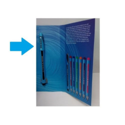 BOLIGRAFO SCHNEIDER SLIDER MEMO XB AZUL C/10U ^