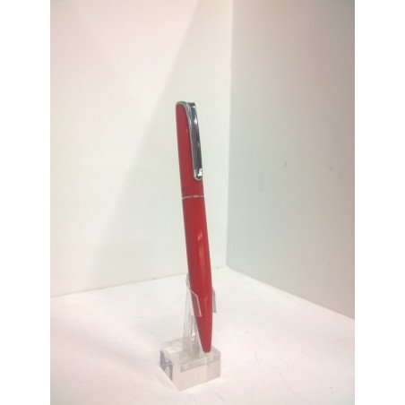 BOLIGRAFO INOXCROM NAKED ROJO BRILLANTE ^