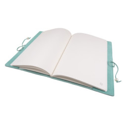 LIBRETA LLIBELLE A-4 MODELO BARI COLOR JADE AILSHG0001 - 0010 UNIDAD