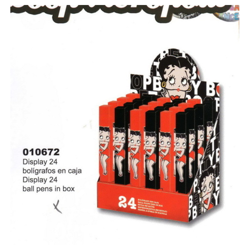 BOLIGRAFO PERONA 12 BETTY BOOP CINEMA C/CAJA  010672 ^