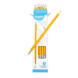 LAPIZ MADERA GRAFITO EUROPRICE C/12U MO8438
