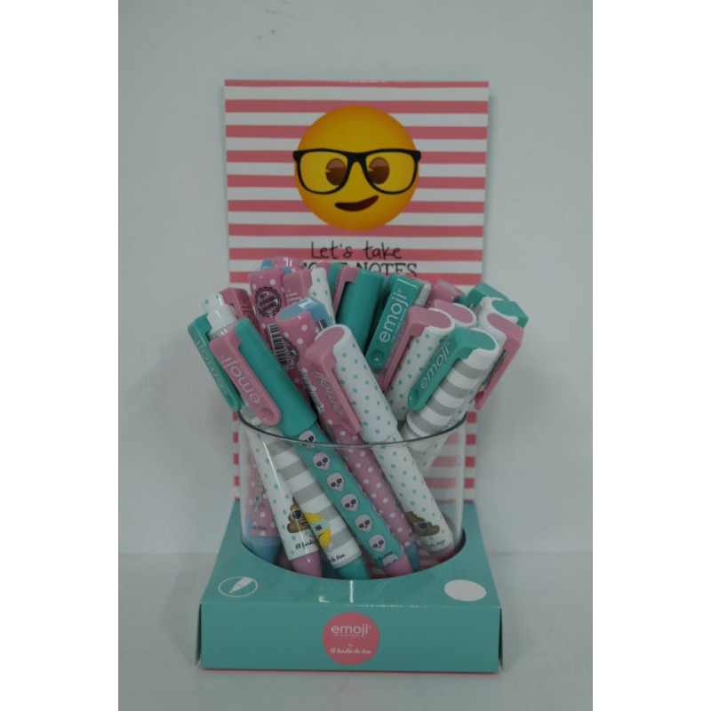 BOLIGRAFO INOXCROM EMOJI SURTIDO 205817 UNIDAD