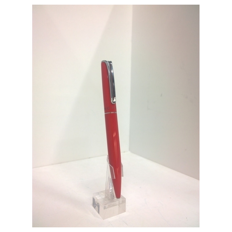 BOLIGRAFO INOXCROM NAKED ROJO BRILLANTE ^