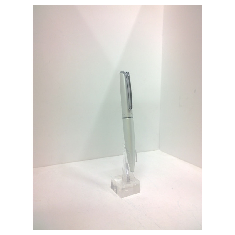 BOLIGRAFO INOXCROM MINI NAKED BLANCO PERLA ^