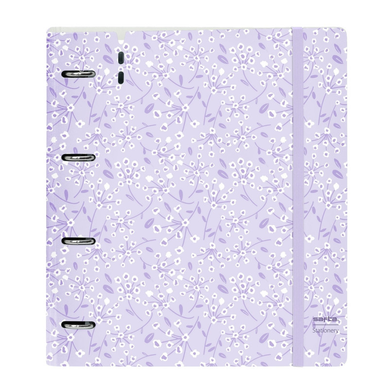 CARPEBLOCK PP FOAM 4 ANI 35MM C/RECAMBIO SAFTA "LIGHT PURPLE FLOWERS" SAFTA26 542433667 32X27 UNIDAD