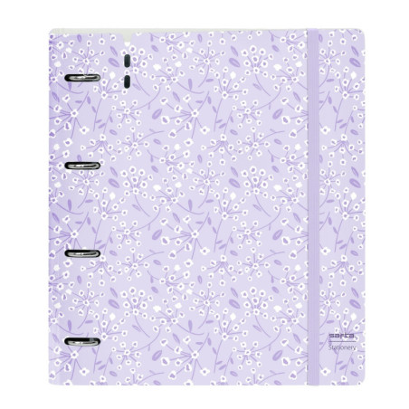 CARPEBLOCK PP FOAM 4 ANI 35MM C/RECAMBIO SAFTA "LIGHT PURPLE FLOWERS" SAFTA26 542433667 32X27 UNIDAD