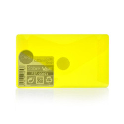 DOSSIER VELCRO OFFICEBOX 6,2*10,5 AMARILLO BOLSA 10U 90653