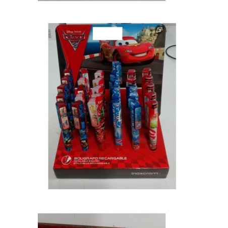 BOLIGRAFO INOXCROM 11 CARS 2 003236 ^