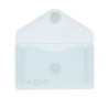 DOSSIER VELCRO OFFICEBOX 6,2*10,5 TRANSPARENTE BOLSA 10U 90661