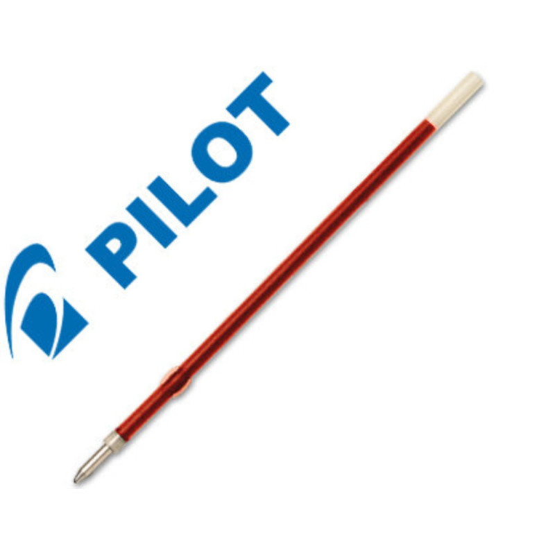 RECAMBIO BOLIGRAFO PILOT BP-GP ROJO C/12