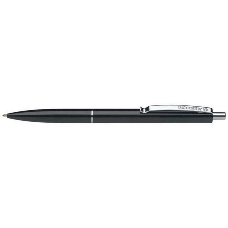 BOLIGRAFO SCHNEIDER K-15 CLIP METAL NEGRO 3081 C/50U