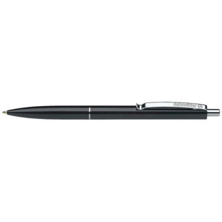 BOLIGRAFO SCHNEIDER K-15 CLIP METAL NEGRO 3081 C/50U