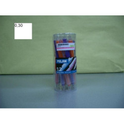 BOLIGRAFO MILAN TRA TRE TRI BOTE 12U