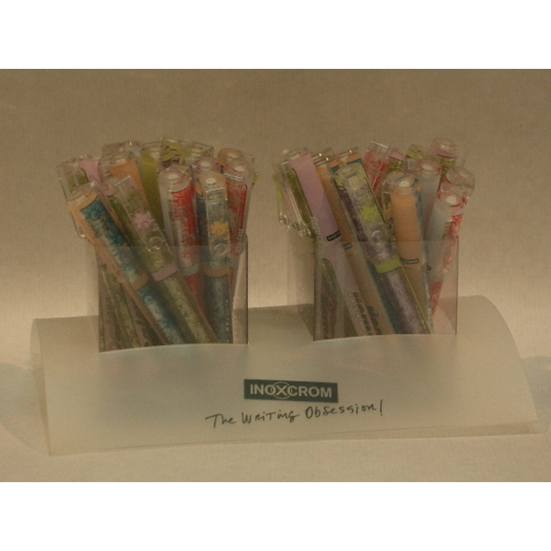 BOLIGRAFO INOXCROM FANCY DAISY ^