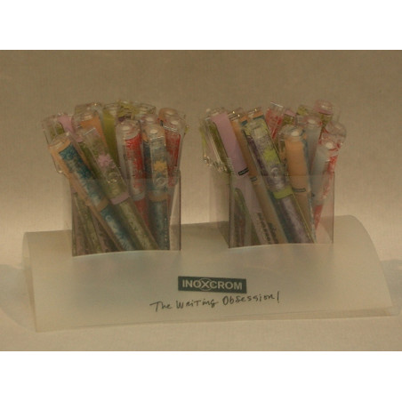 BOLIGRAFO INOXCROM FANCY DAISY ^