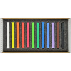 TIZA KOH-I-NOOR TOISON D'OR 12 COLORES CAJA CARTON 8582 MCH