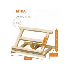 ATRIL MADERA ROYAL TALENS MIRA DOBLE PLEGABLE 9105101M ^