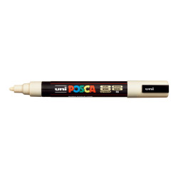 MARCADOR UNI-BALL POSCA PC-5M PUNTA REDONDA 1,8-2,5MM MARFIL -46-