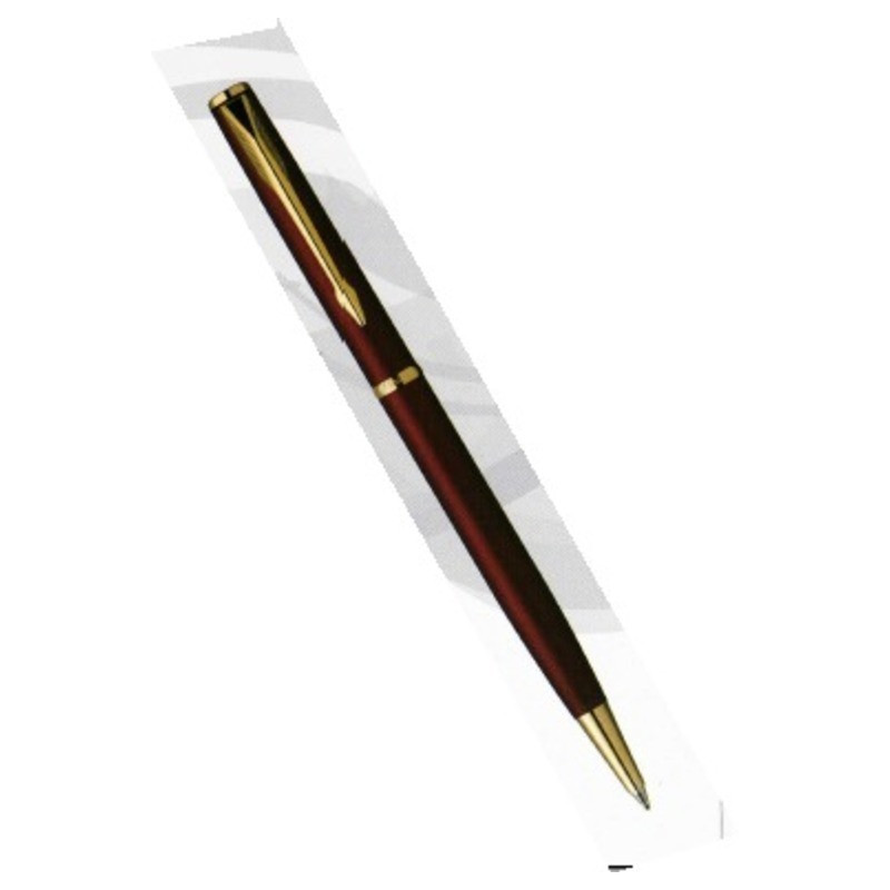 BOLIGRAFO PARKER SONNET SLIM LACA ROJO GT ^