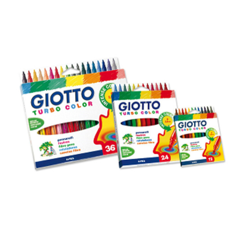 ROTULADOR GIOTTO TURBO COLOR FILA 12C