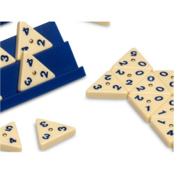JUEGO DOMINO TRIANGULAR RESINA CAYRO 710