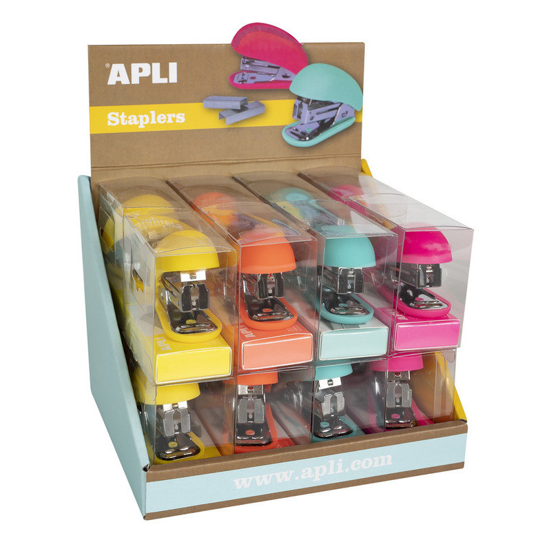 EXP.GRAPADORAS FLUO COL. 4 COLORES 16U APLI20 (16 UN) 18333