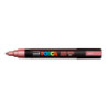 MARCADOR UNI-BALL POSCA PC-5M PUNTA REDONDA 1,8-2,5MM ROJO METALICO -M15-