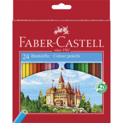 LAPICEROS COLOR ECOLAPIZ 24U. FABER CASTELL