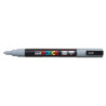 MARCADOR UNI-BALL POSCA PC-3M PUNTA REDONDA 0,9-1,3MM GRIS -37-