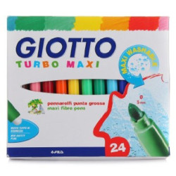 ROTULADOR GIOTTO TURBO MAXI FILA 24 COLORES