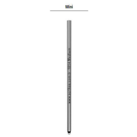 RECAMBIO BOLIGRAFO SCRIKSS METAL CORTO 73435 AZUL M BLISTER 2U C/12U