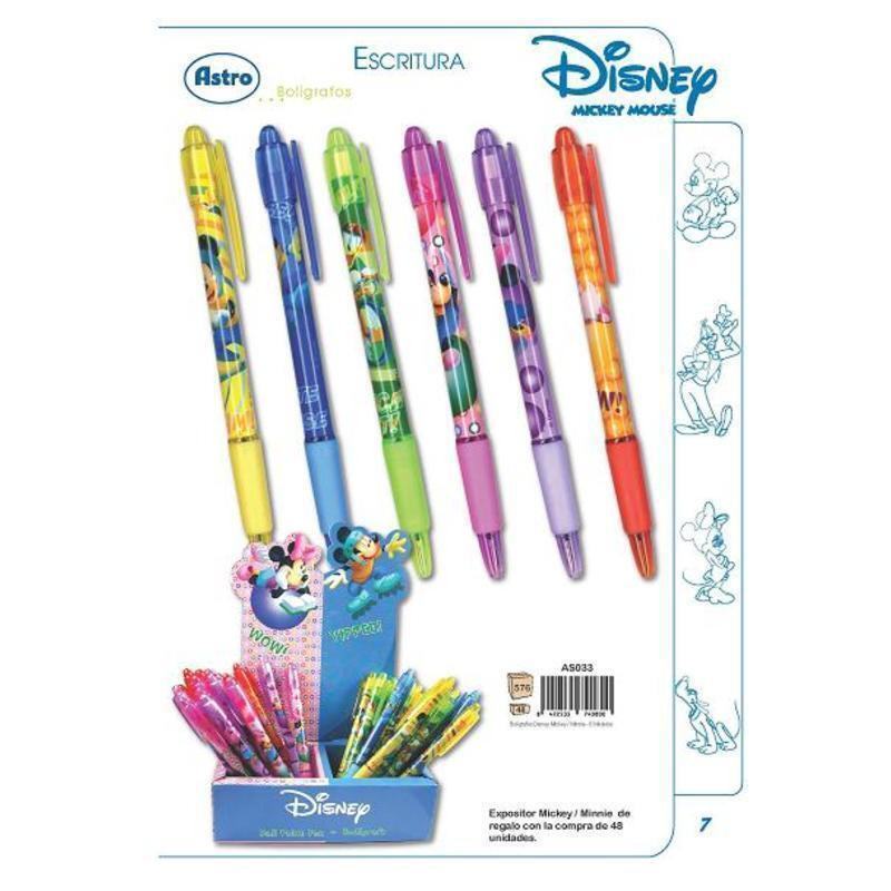 BOLIGRAFO ASTRO AUTOMATICO DISNEY MICKEY EX/48 U AS030 ^