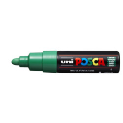 MARCADOR UNI-BALL POSCA PC-7M PUNTA REDONDA 4,5-5,5MM VERDE -6-
