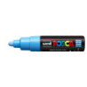 MARCADOR UNI-BALL POSCA PC-7M PUNTA REDONDA 4,5-5,5MM AZUL CLARO -8-