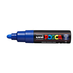 MARCADOR UNI-BALL POSCA PC-7M PUNTA REDONDA 4,5-5,5MM AZUL -33-