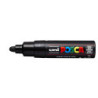 MARCADOR UNI-BALL POSCA PC-7M PUNTA REDONDA 4,5-5,5MM NEGRO -24-