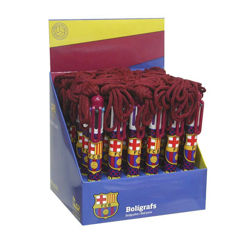 BOLIGRAFO CYP COLGANTE 6 COL. COLGANTE FCBARCELONA BSC-07-BC ^