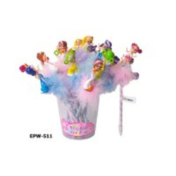 BOLIGRAFO ALEX BOG BAILARINA POMPOM EPW-511 ^