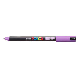 MARCADOR UNI-BALL POSCA PC-1MR PUNTA EXTRA FINA 0,7MM LAVANDA -P11-