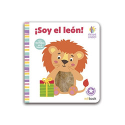 JUEGO IMAGILAND APRENDER JUGANDO LIBRO TEXTURAS ¡SOY EL LEON! EDI0137-1