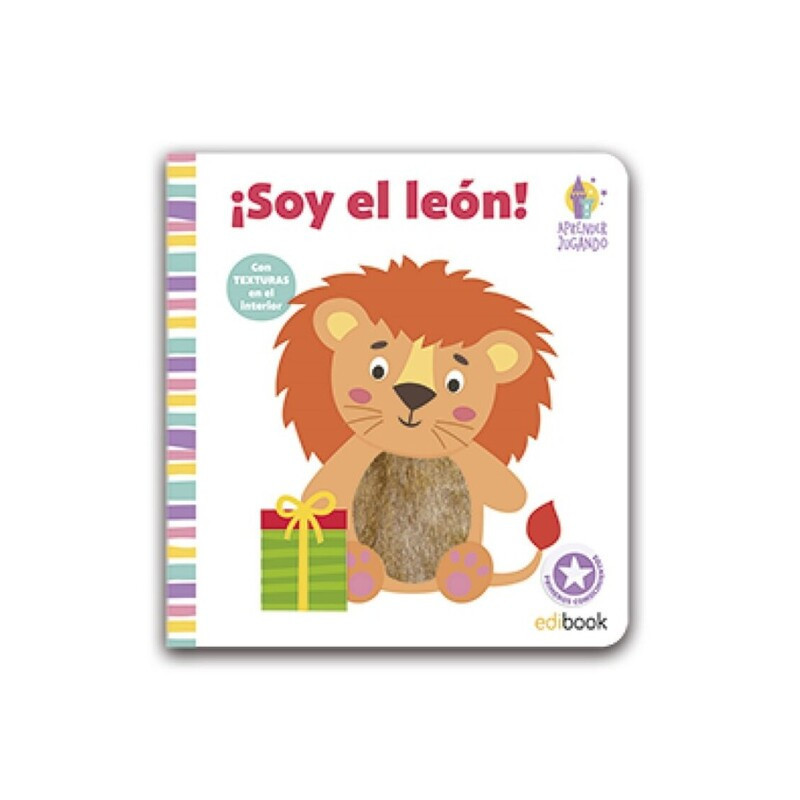 JUEGO IMAGILAND APRENDER JUGANDO LIBRO TEXTURAS ¡SOY EL LEON! EDI0137-1