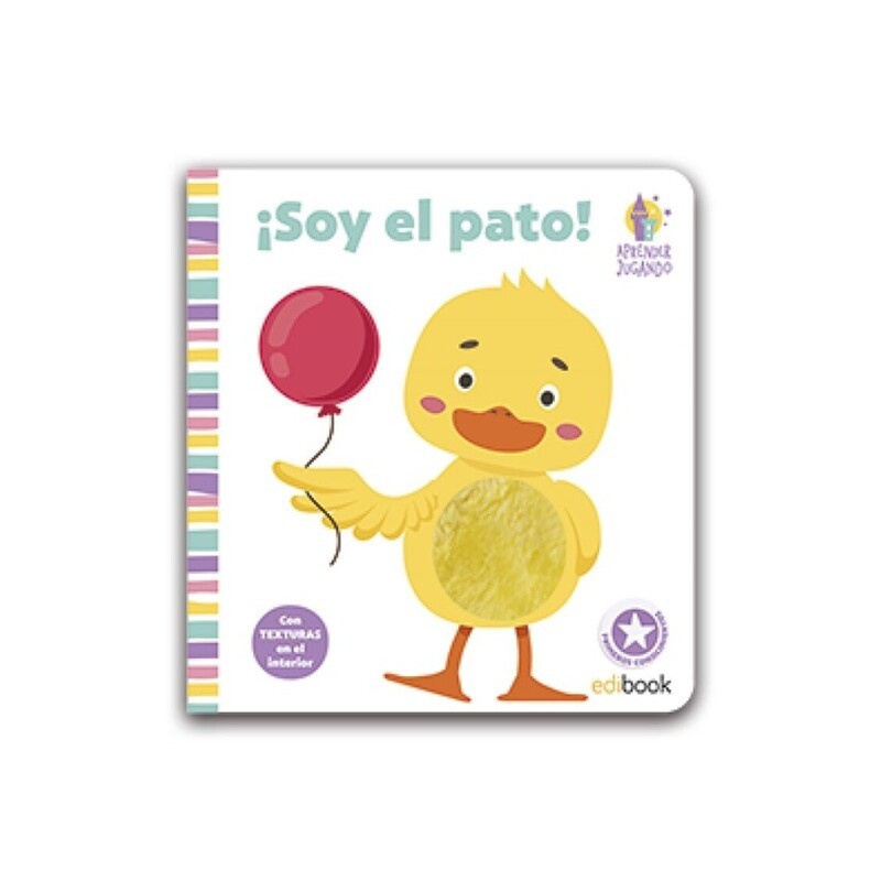 JUEGO IMAGILAND APRENDER JUGANDO LIBRO TEXTURAS ¡SOY EL PATO! EDI0137-2