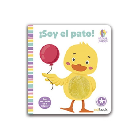 JUEGO IMAGILAND APRENDER JUGANDO LIBRO TEXTURAS ¡SOY EL PATO! EDI0137-2