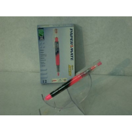 MARCD.FLUOR PAPERMATE SHARPIE LIQUID ACCENT ROSA C/12U ^