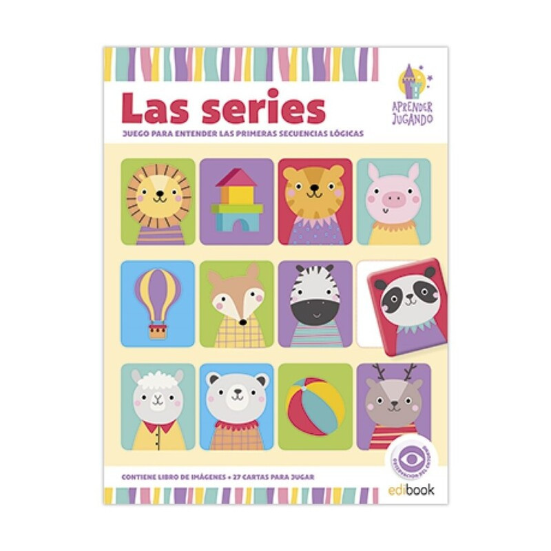 JUEGO IMAGILAND APRENDER JUGANDO LIBRO CON FIGURAS TROQUELADAS LAS SERIES EDI0138-2