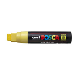 MARCADOR UNI-BALL POSCA PC-17K BISEL EXTRA GRUESO 15MM AMARILLO -2-