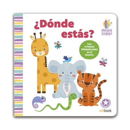 JUEGO IMAGILAND APRENDER JUGANDO LIBRO PIEZAS ¿DONDE ESTAS? EDI0143-1