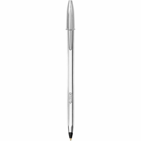 BOLIGRAFO BIC CRISTAL CELEBRATION PLATA CAJA 20U 921339