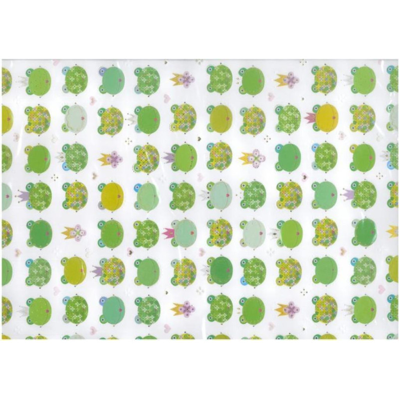 PAPEL REGALO 50*70 ARGU TURNOWSKY RANAS PTE 10H 38747 MOD 02 ^